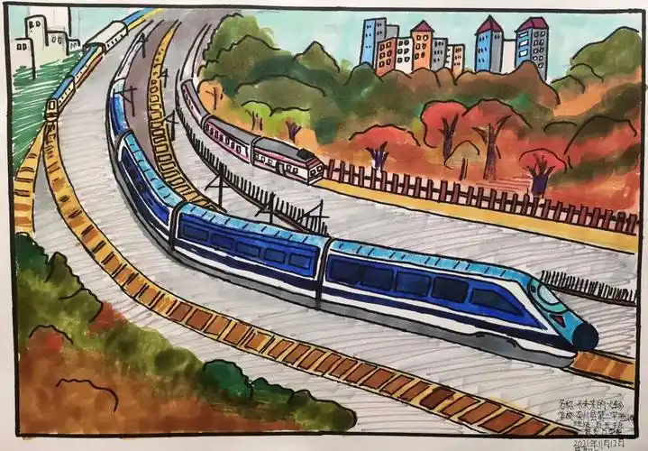 我会画复兴号啦