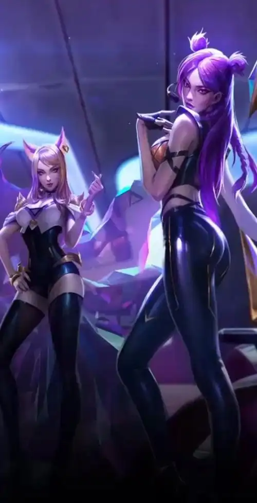 英雄联盟kda阿狸卡莎动态壁纸_高清竖屏视频下载-火萤壁纸