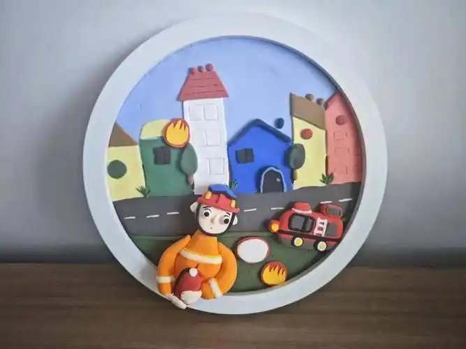 消防文创展 | 能工巧匠手中的"火焰蓝",创意无限展风采_作品_宣传