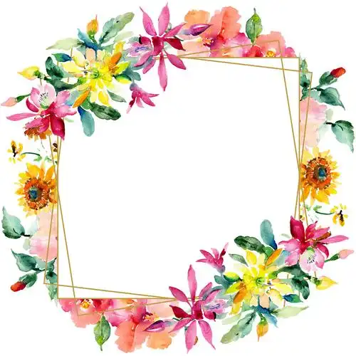 框架边框装饰正方形.