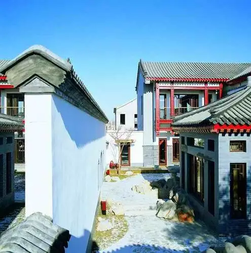 新中式建筑风格-北京观唐别墅
