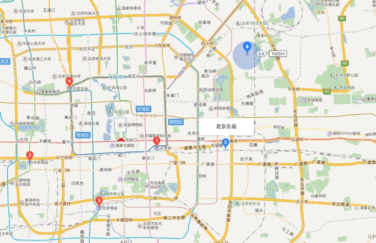 北京的哪个站离朝阳区驼房营南路新华科技大厦近,具体路线是什么