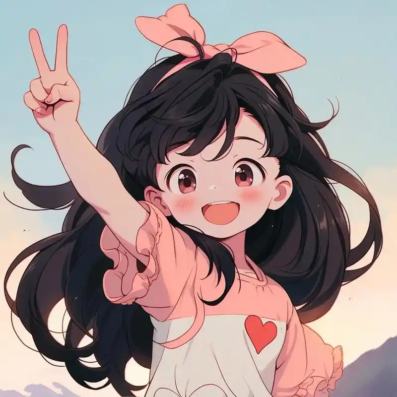 可爱头像|橙色系第二弹|元气满满的一天