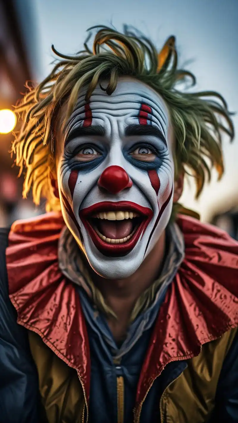 小丑自嘲的笑容壁纸,有点丧07