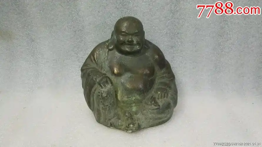 晚清时期-铜弥勒佛