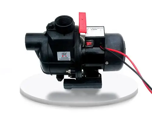 12v24v48v农用直流自吸泵小型大流量电动车抽水机洒水耐腐水泵