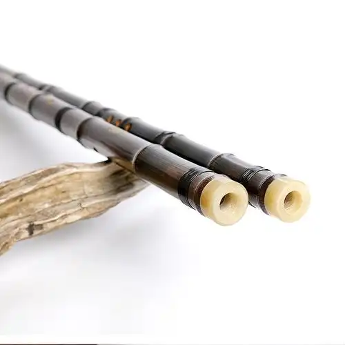 吴越紫竹箫萧上海民族乐器单节箫八孔初学娱乐练习演奏 f调