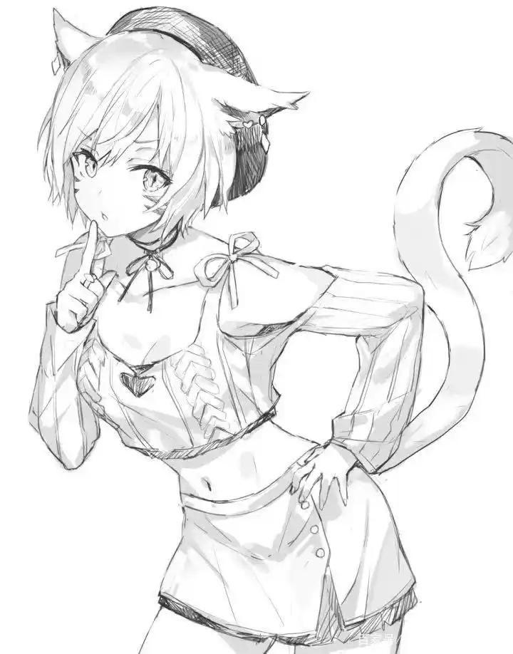 「绘画素材」临摹找不到喜欢的线稿?今天这组超可以!