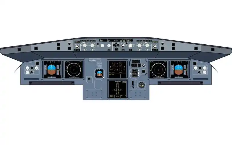 空客a320驾驶舱绘画记录(7)