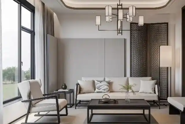 新中式风格色彩搭配,家具,硬装怎么搭配才不老气?