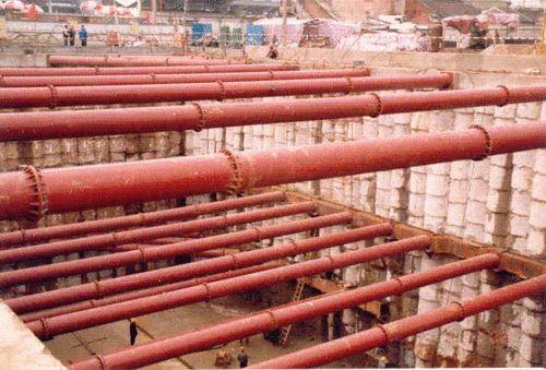 深基坑水平钢管支撑搭拆价格及租赁费用?以及运用该系统的价格?-答疑