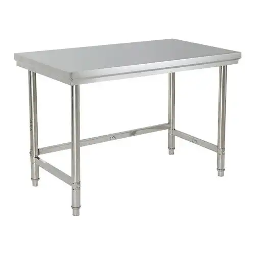 不锈钢工作台厨房切菜桌单层煤气罐作台厨房灶台酒店饭店工作桌