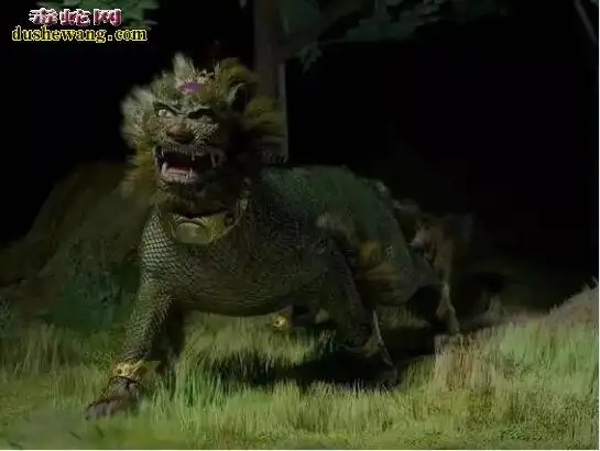 过年说年兽传说中的鬼怪山魈年兽中的原型