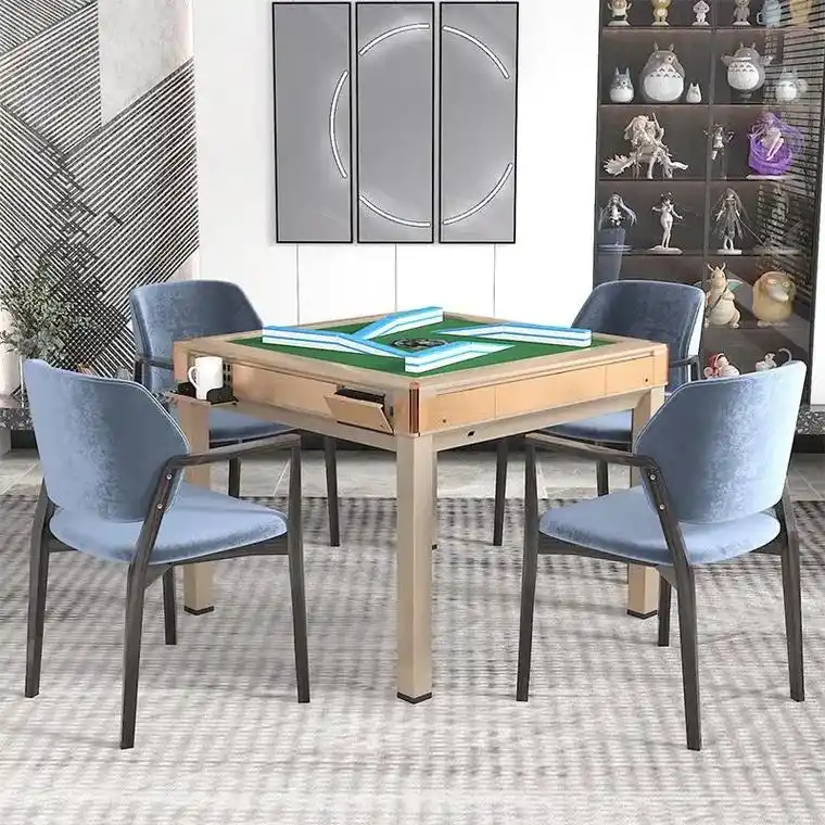 餐桌两用智能麻将机全自动家用电动静音过山车麻将桌#源头 - 抖音