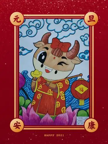 北岳小学2021年"迎新年"系列活动之八——学生美术作品展