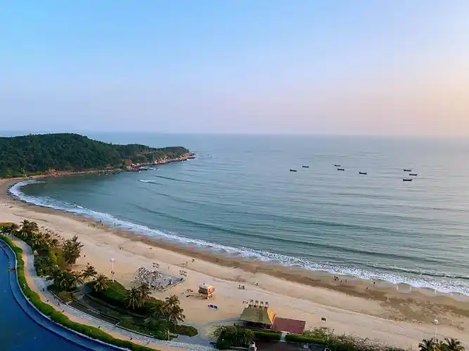 二零年十一三十一号至十二九号广东省阳江市海陵岛度假的风景画面优美