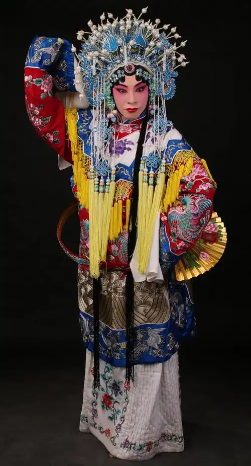 京剧旦角化妆 京剧照