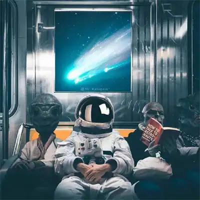 宇航员头像潮图超有个性图片最新版热门宇航系列头像大全