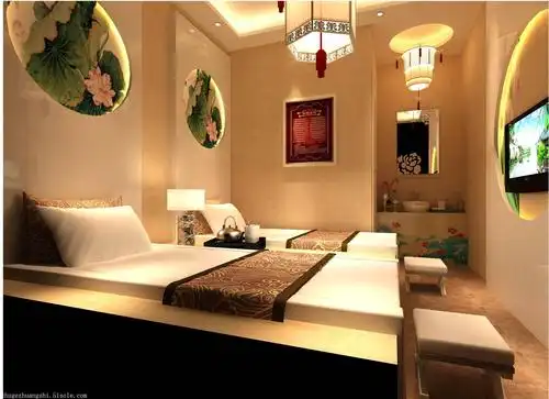 绵阳足浴中心丨足疗店设计装修-筑格装饰