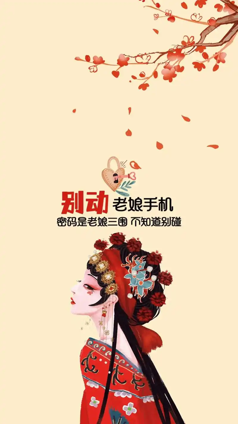 别动老娘手机  密码是老娘三围,不知道别碰#手机壁纸 #抖音 - 抖音