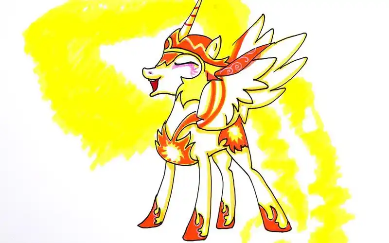 【小马宝莉手绘】画一个变坏了的宇宙公主,依然那么漂亮!