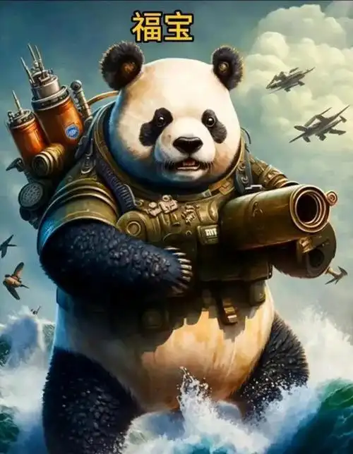 图集‖迎接丫丫回家的大熊猫战队,威武霸气!花花就负责萌萌哒