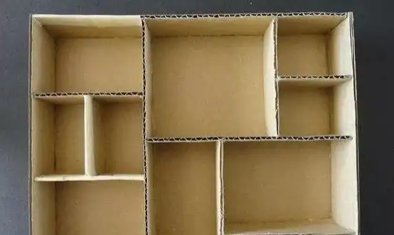 用快递纸箱做手工快递纸箱改造收纳盒