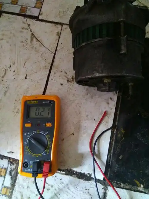 求解图下这款发电机怎么接线发电的?想给12v电瓶充电.怎么测试好坏?