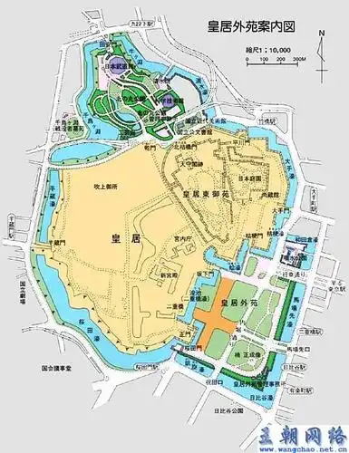 有一座位于绿荫丛中的古城,这就是昔日被人们称之为"江户城"的日本