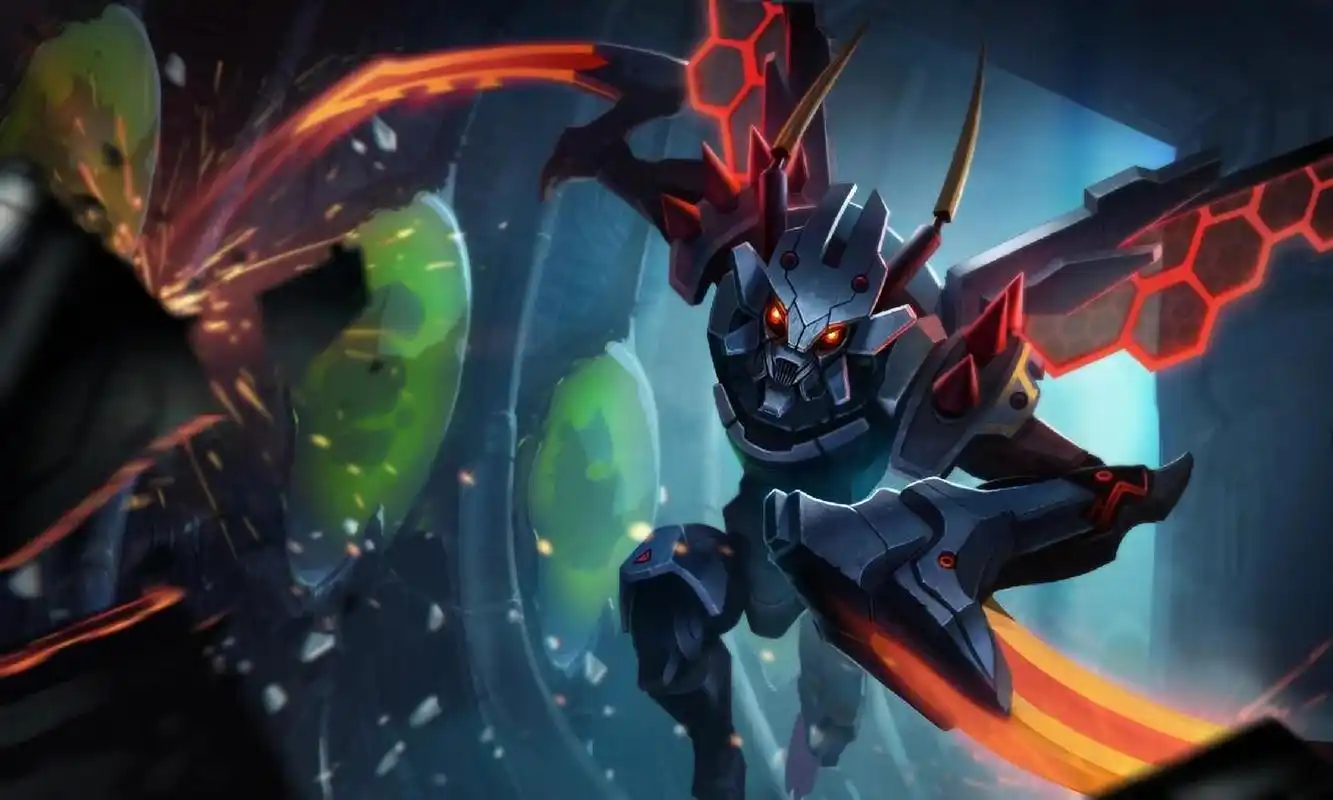 螳螂各个皮肤高清原画壁纸合集 卡兹克各个皮肤高清原画壁纸,主页还有