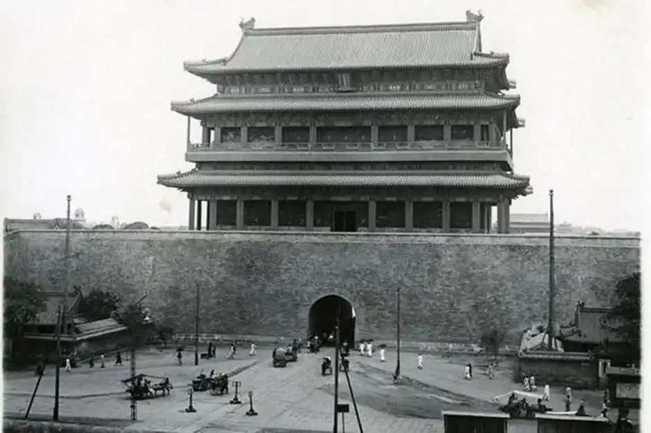 1911年老照片: 清朝灭亡前的北京城, 原来大清国的京城是这样子