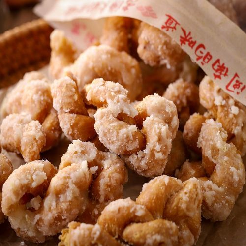 泉州特产蒜蓉枝闽南古早味麻花零食香酥休闲食品传统手工小吃茶点