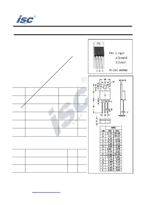 lm7824 数据表(pdf) 1 page - inchange semiconductor company