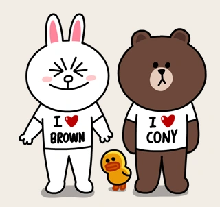 去购买 在小黄鸭的介绍下,布朗熊认识了可妮兔  可妮觉得布朗还不错