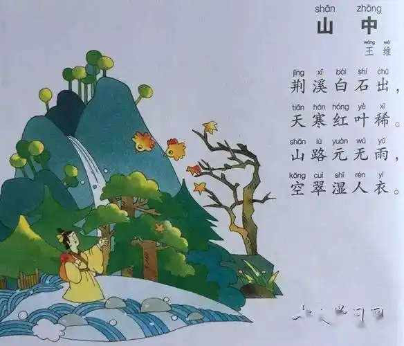 读诗017 | 山中(王维)