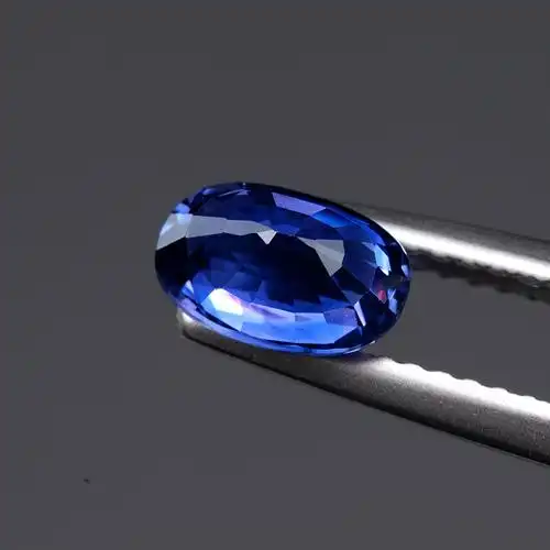 稀有收藏级 1.27ct无烧变色蓝宝石 带国际证书0202