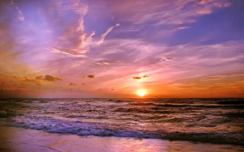 日出日落唯美风景桌面壁纸