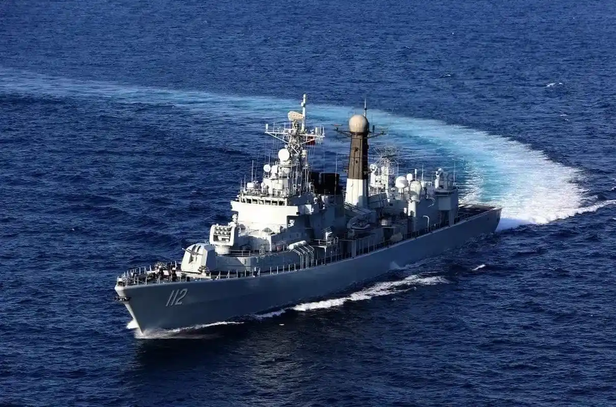 哈尔滨舰,舷号"112",由中国船舶集团有限公司旗下江南造船(集团)有限