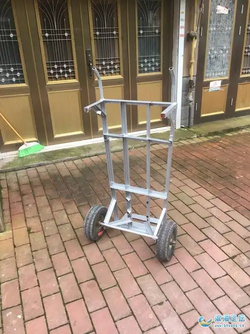自己焊的推车,只用了一次,没地方放,有谁需要120_二手交易_滨海论坛