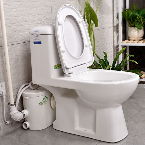 易家污水提升器墙排抽水泵地下室上排式电动粉碎马桶后排坐便器