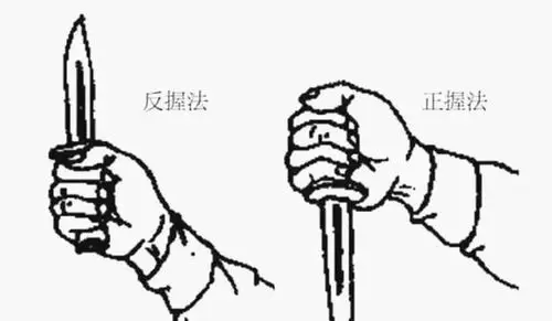 为何特种兵喜欢正握匕首,歹徒却喜欢反握?很多人把方向都弄错了