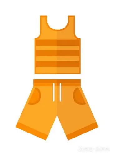 夏天的衣服矢量图