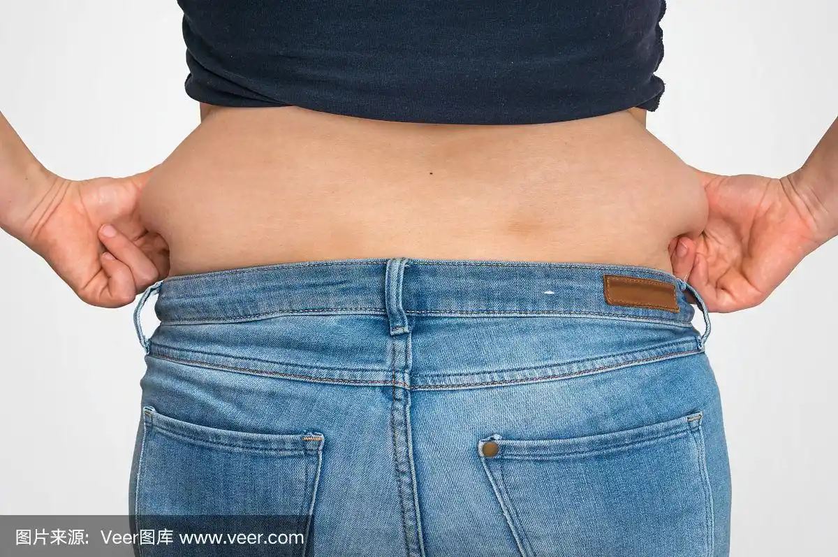 女人,概念,肥胖,肚子,部分