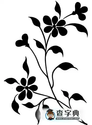 点彩画效果和装饰画效果素材 - 查字典板报网