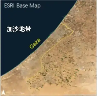 卫星视角下的巴以冲突.加沙地带自2023年10月07日以来, - 抖音