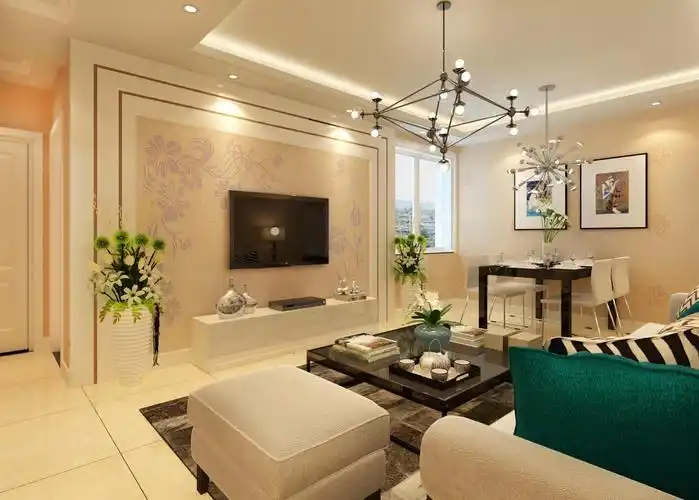 硅藻泥背景墙效果图客厅什么颜色好看超详细图片