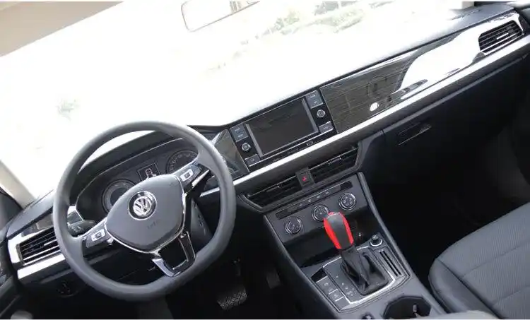 适用于19-23款大众朗逸plus专用仪表台中控出风口面板装饰框亮条贴