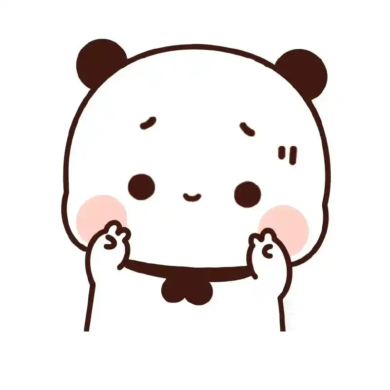 萌到爆炸了99 #情侣头像 #熊猫 - 抖音