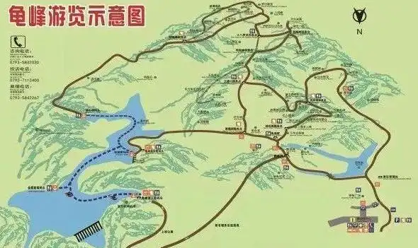 路线:益阳高铁站·桂峰景区·2路公交车(每20分钟一趟)☆交通信息龟峰