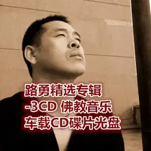 路勇-3cd专辑精选 天籁佛音 佛曲佛歌汽车音乐车载cd碟片光盘歌曲